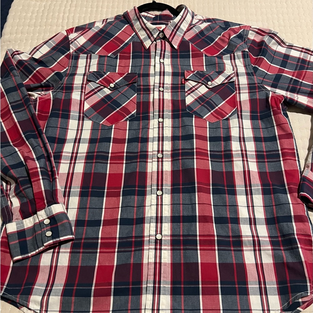 Levis long sleeve shirt, size X-Large